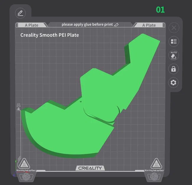 Thân đàn guitar Prusacaster cắt nhỏ cho máy in Creality K1 và K1C - Image 8