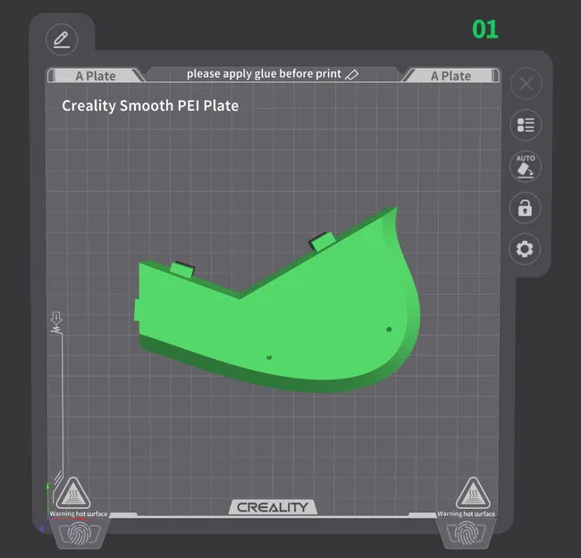 Thân đàn guitar Prusacaster cắt nhỏ cho máy in Creality K1 và K1C - Image 9
