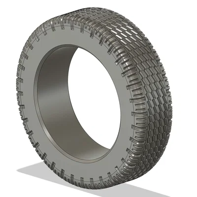 Mô hình lốp xe rơ-moóc và vành kép tỉ lệ 1:16 chất lượng cao