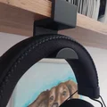 Giá treo tai nghe (Headphone holder) móc kệ - Thumbnail 2
