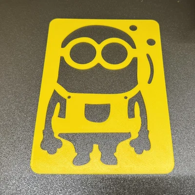 Khuôn vẽ Minion 3D cho bé - Dụng cụ hỗ trợ học vẽ sáng tạo