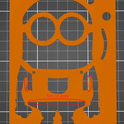 Khuôn vẽ Minion 3D cho bé - Dụng cụ hỗ trợ học vẽ sáng tạo