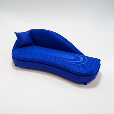 Ghế Chaise Lounge tỉ lệ 1:12