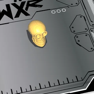 Mô hình đầu lâu nhỏ (Small Skull) trang trí bàn làm việc