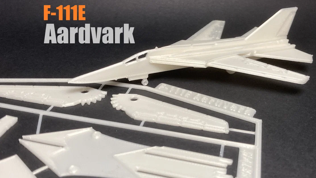 Kit Card F-111E Aardvark - Image 1