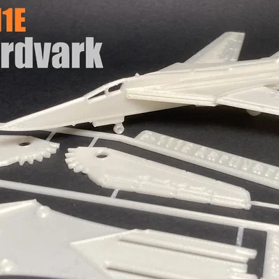 Kit Card F-111E Aardvark