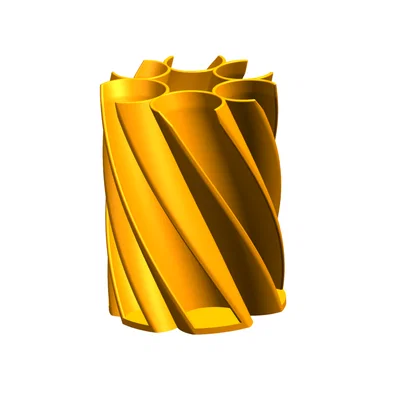 Cốc Đựng Tiền Xu - Xoắn Ốc (Coin Cup - Spiral)