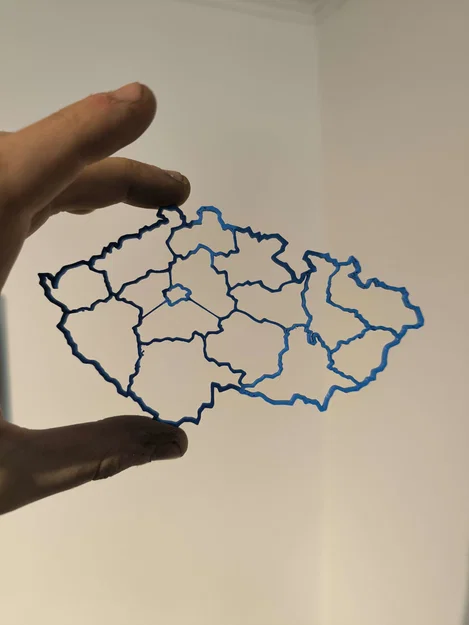 Cộng hòa Séc – Šablona đồ theo nét (Tracing template) - Image 2