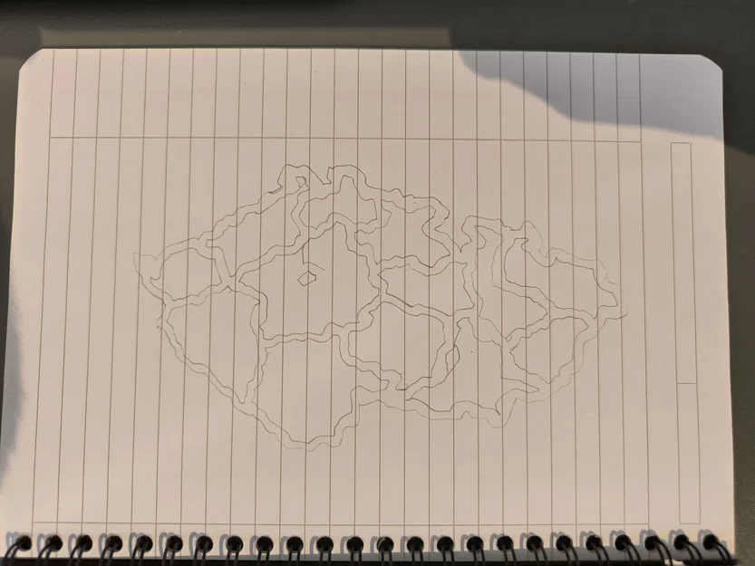 Cộng hòa Séc – Šablona đồ theo nét (Tracing template) - Image 4