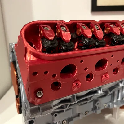Động cơ Chevy Camaro LS3 V8 – valve, lifter in được + giá đỡ N20 mini motor