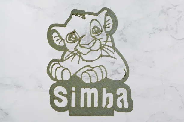 Mô hình in 3D Simba - Vua Sư Tử trang trí để bàn cực đẹp - Image 1