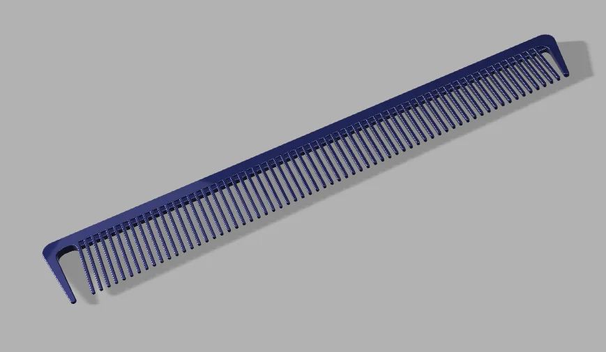 Mô hình lược cắt tóc chuyên dụng (Barber comb) in 3D siêu bền - Image 1