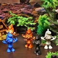 Mô hình in 3D móc khóa Xì Trum (Smurf) trang trí siêu đáng yêu - Thumbnail 3