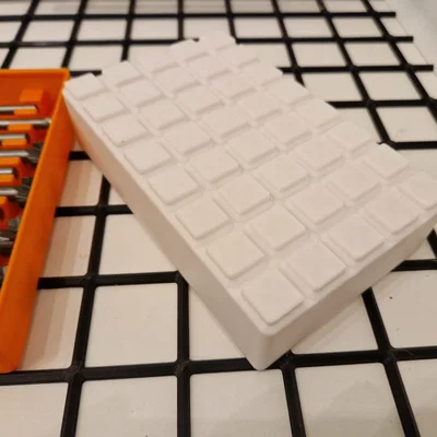 Khay Gridfinity cho mũi khoan Forstner