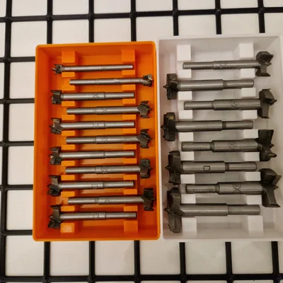 Khay Gridfinity cho mũi khoan Forstner