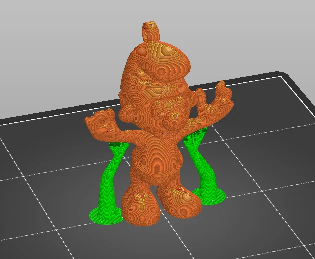Mô hình in 3D móc khóa Xì Trum (Smurf) trang trí siêu đáng yêu - Image 7