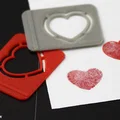 Khuôn vẽ hình trái tim 3D nhỏ gọn, dễ in cho người mới bắt đầu - Thumbnail 1