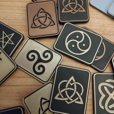 Thẻ Giải Tỏa Căng Thẳng Gắn Nam Châm (Magnetic Fidget Cards)