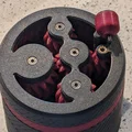 Umikot 58mm Mechanism & Spin Ring chỉnh để gắn M3 HEATSET INSERTS - Thumbnail 2