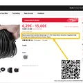 Connector 6mm cho ống Vinyl/PVC 4/7 mm (1/4") - Thumbnail 2