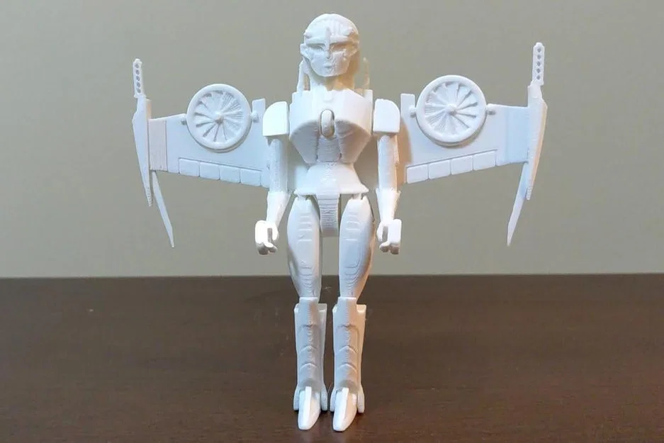 Windblade (biến hình, in 1 lần, không cần support material) - Image 1