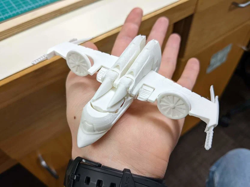 Windblade (biến hình, in 1 lần, không cần support material) - Image 2