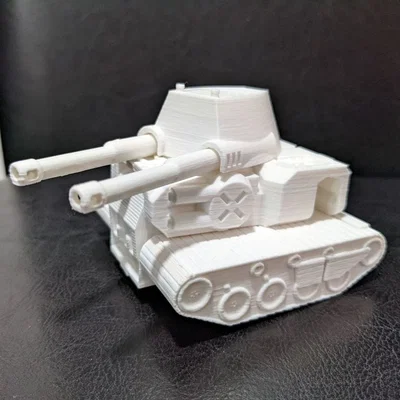Decepticon Tank biến hình – in 1 lần, không cần support