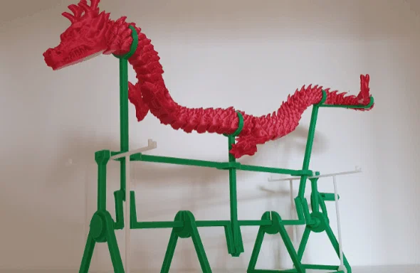 Chân đế chuyển động cho rồng khớp động (Articulated Dragon Motion Stand) - Image 2