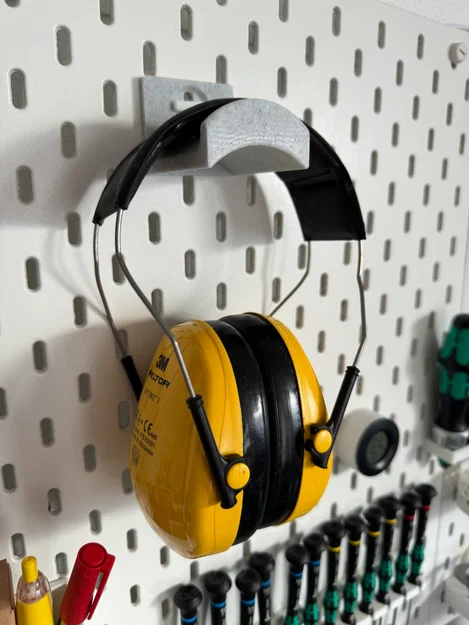Giá treo tai nghe IKEA Skadis dùng T-Clip Mini - Phụ kiện 3D hữu ích - Image 1