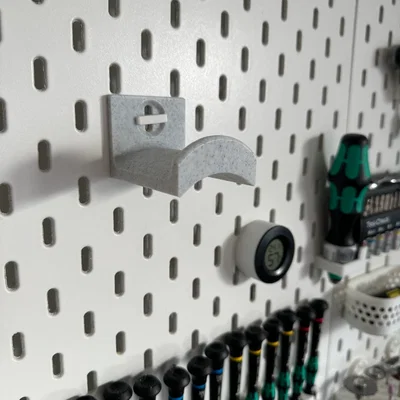 Giá treo tai nghe IKEA Skadis dùng T-Clip Mini - Phụ kiện 3D hữu ích