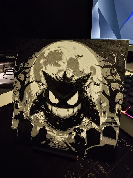 Gengar - HueForge - Image 3