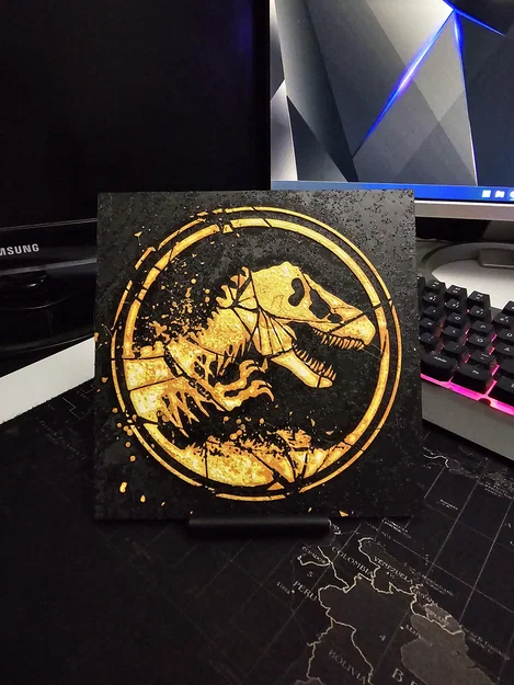 Jurassic Parkl - HueForge - Image 1