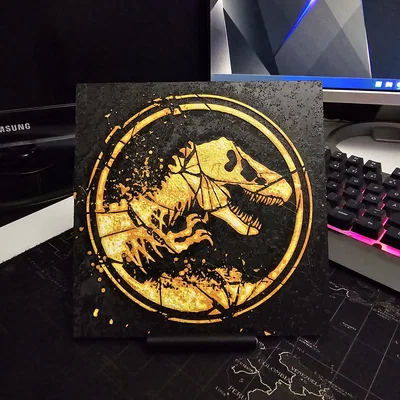 Jurassic Parkl - HueForge