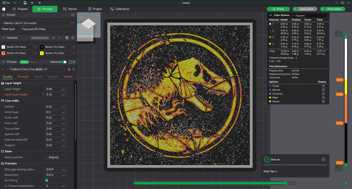Jurassic Parkl - HueForge - Image 2