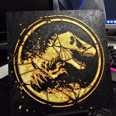 Jurassic Parkl - HueForge