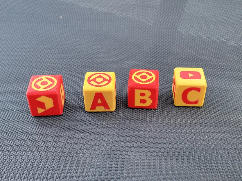 Khối Hiệu Chuẩn ABC Dual Color (Printables) - Calibration Cube - Image 1