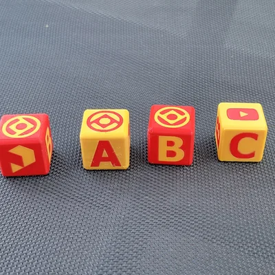 Khối Hiệu Chuẩn ABC Dual Color (Printables) - Calibration Cube