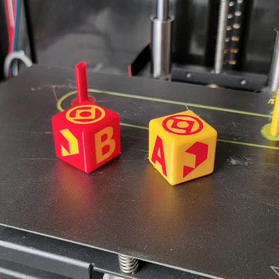 Khối Hiệu Chuẩn ABC Dual Color (Printables) - Calibration Cube