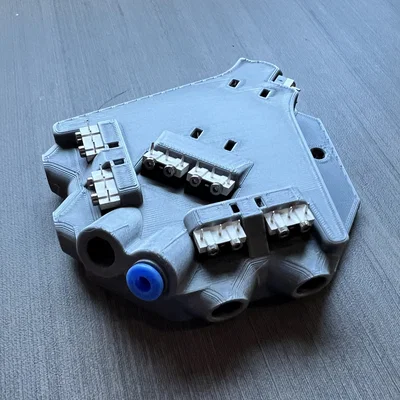 Bộ Hub 6-vào-1 cho máy in 3D tích hợp cảm biến sợi nhựa