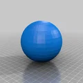 Mô hình 3D Goku tung Quả cầu tinh thần (Spirit Bomb) Dragon Ball Z - Thumbnail 3