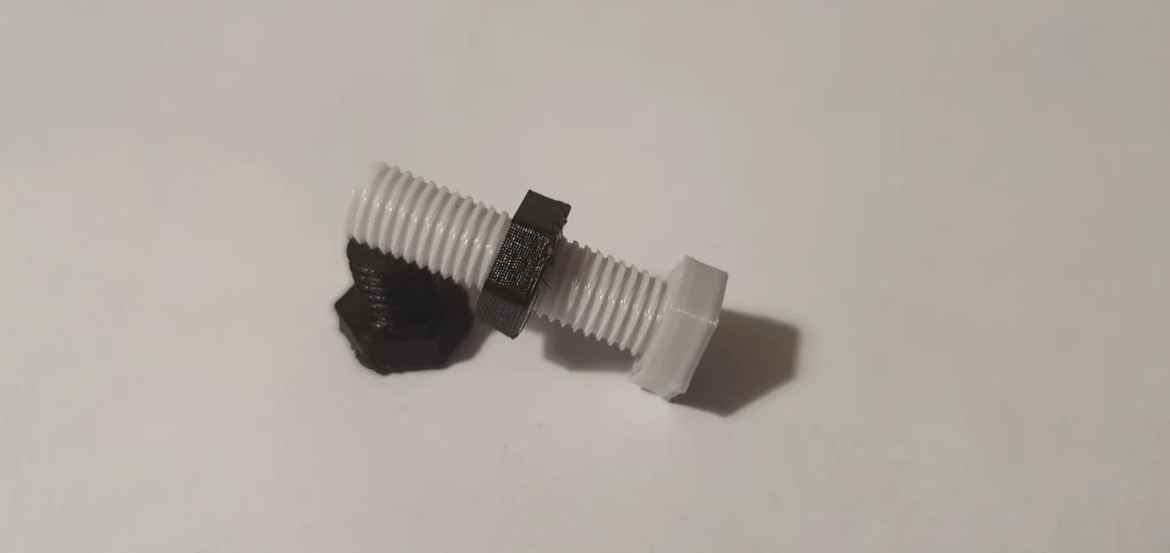 Bu lông & Đai ốc 7mm với nhiều chiều dài - Image 1