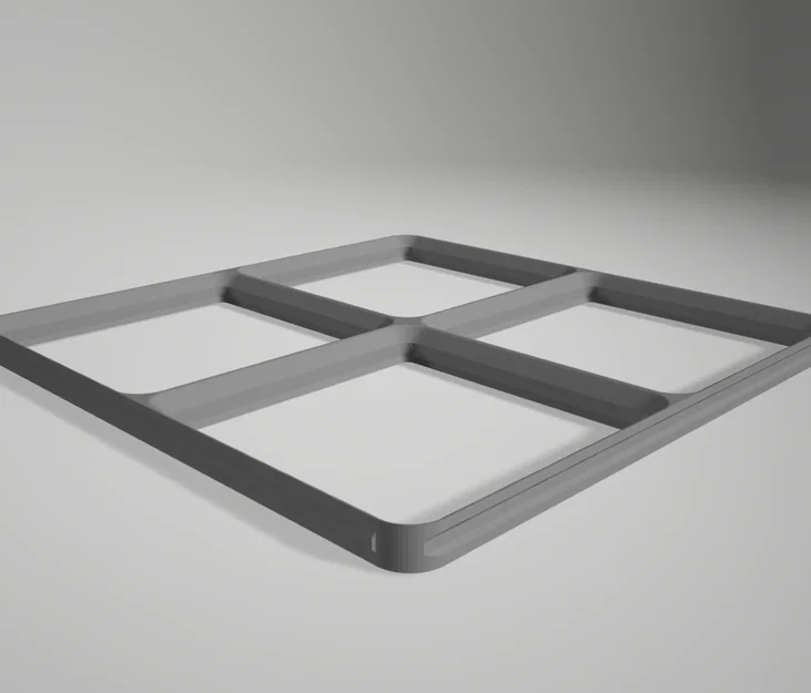 Tấm đế Gridfinity tối giản cho ngăn kéo IKEA Alex - Image 1