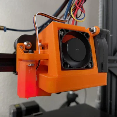 Remix cụm quạt Ender 3 V2 (Satsana, BLTouch, quạt 4010 + 5015)