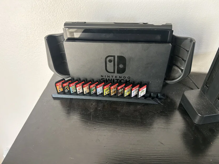 Khay Đựng 15 Băng Game Nintendo Switch Gọn Gàng Dưới Dock Sạc - Image 1