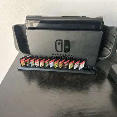 Khay Đựng 15 Băng Game Nintendo Switch Gọn Gàng Dưới Dock Sạc