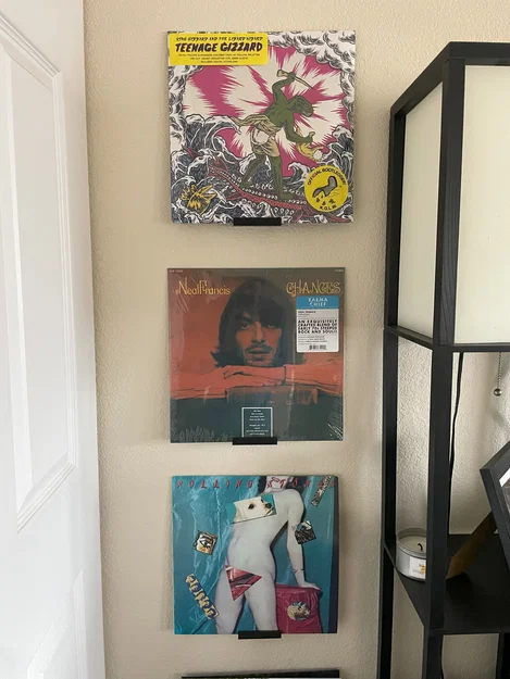 Giá treo đĩa than gắn tường (Vinyl Record Holder) - Đẹp và Tối giản - Image 2