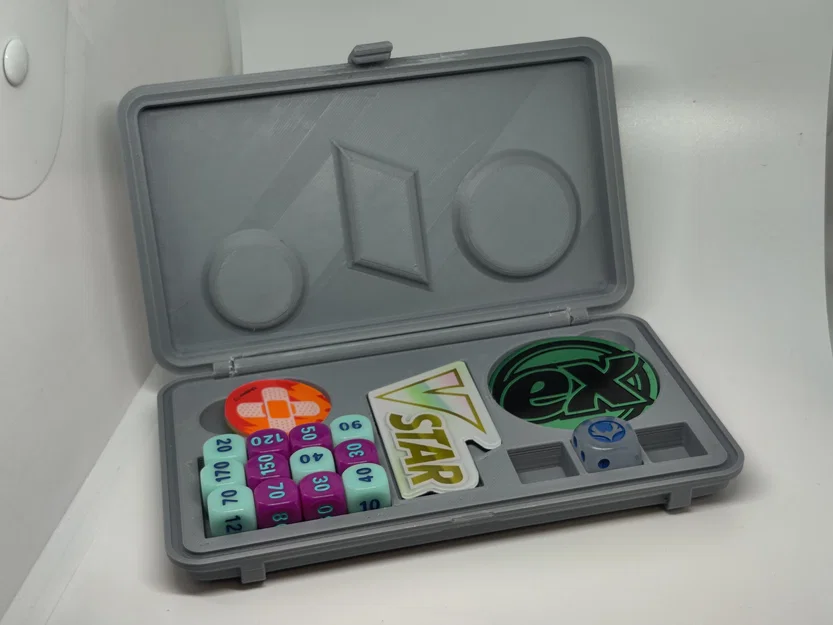 Hộp Đựng Xúc Xắc Và Phụ Kiện Pokemon TCG In 3D Bền Đẹp - Image 1