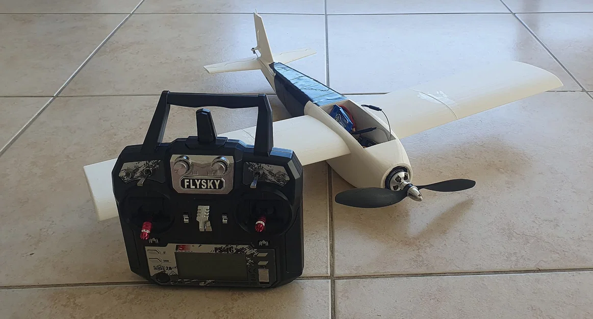 RC Plane (Máy bay điều khiển từ xa) – Ổn định, dễ in 3D - Image 2