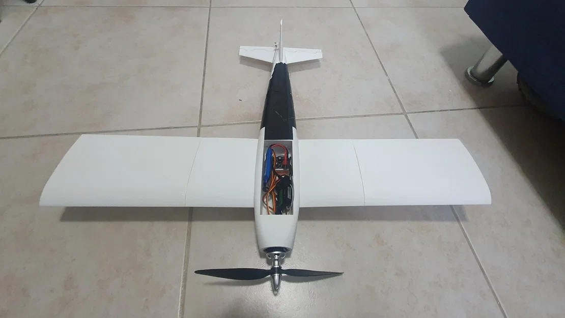 RC Plane (Máy bay điều khiển từ xa) – Ổn định, dễ in 3D - Image 5