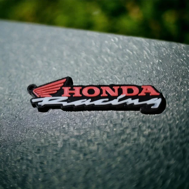 Móc khóa Honda Racing in 3D cá tính cho người đam mê tốc độ - Image 1